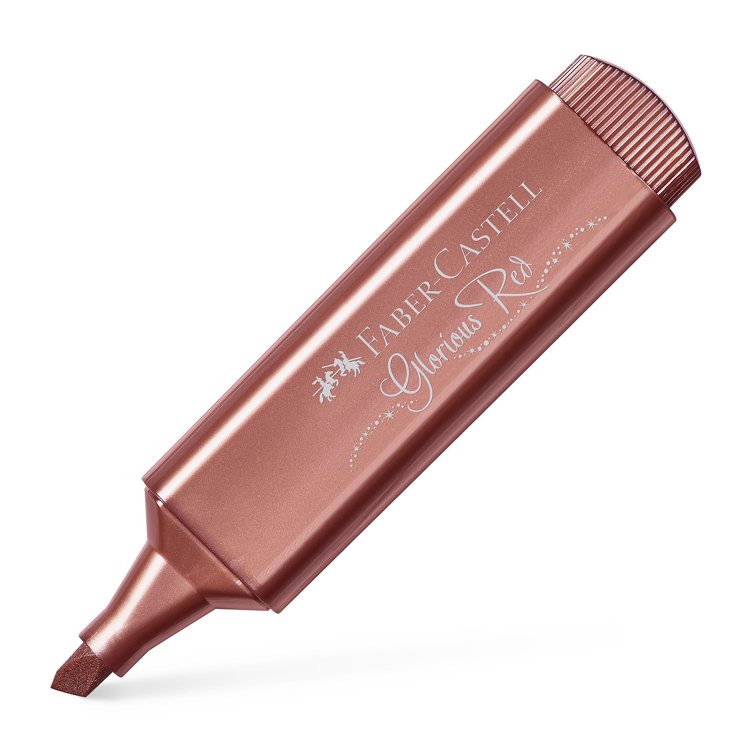 TEXTMARKER ROSU METALIZAT 1546 FABER-CASTELL TEXTMARKER ROSU METALIZAT 1546 FABER-CASTELL